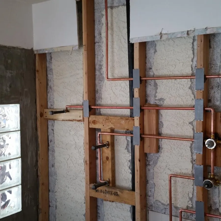 Copper pipe installation for Burst Pipe Repair in San Mateo